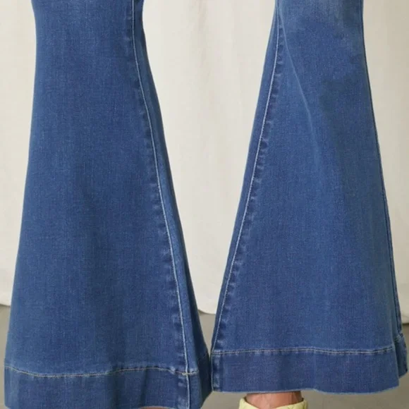 High Rise Super Flare Jeans - Picture 3 of 5